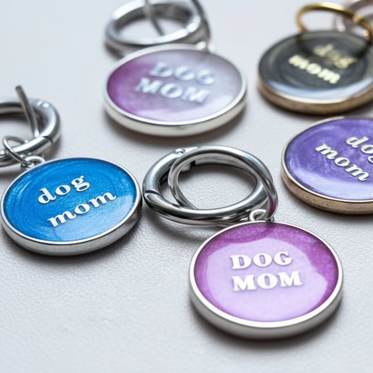מחזיק מפתחות - DOG MOM