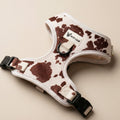 Dog harness — Texas (Cow Print, Faux Fur)