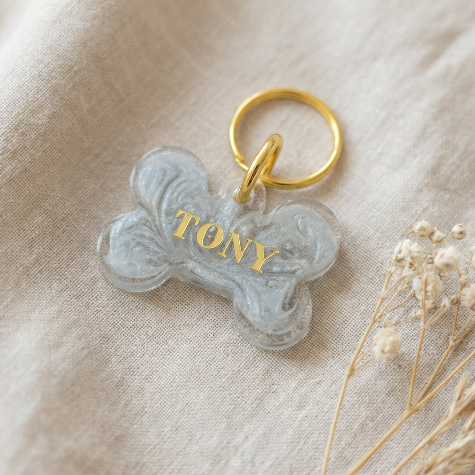 Dog name tag — Ciel