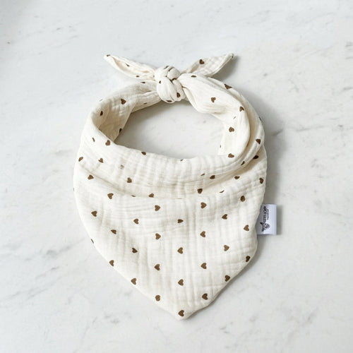 Dog bandana — Latte