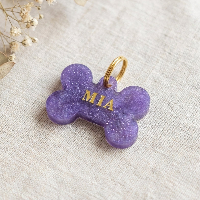 Dog name tag — Blossom