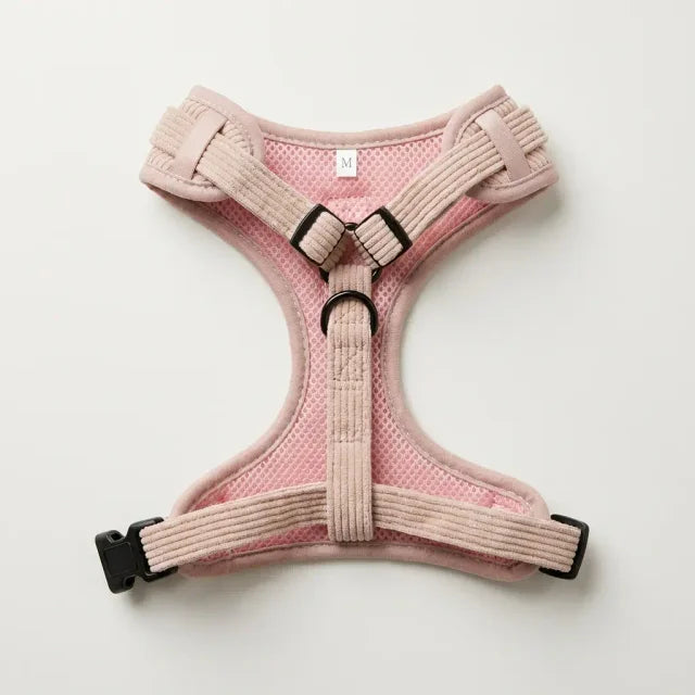 Dog harness — Nude (Corduroy)