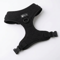 Dog harness — Amour black hearts