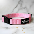 Dog collar — Blushing Marble