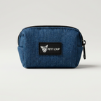 Dog poop bag holder — Denim