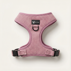 Dog harness — Lila (Lilac/Pink Corduroy)