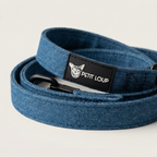 Dog leash — Denim