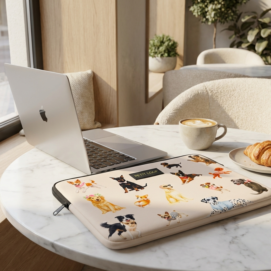 Laptop case — The Doggy Club