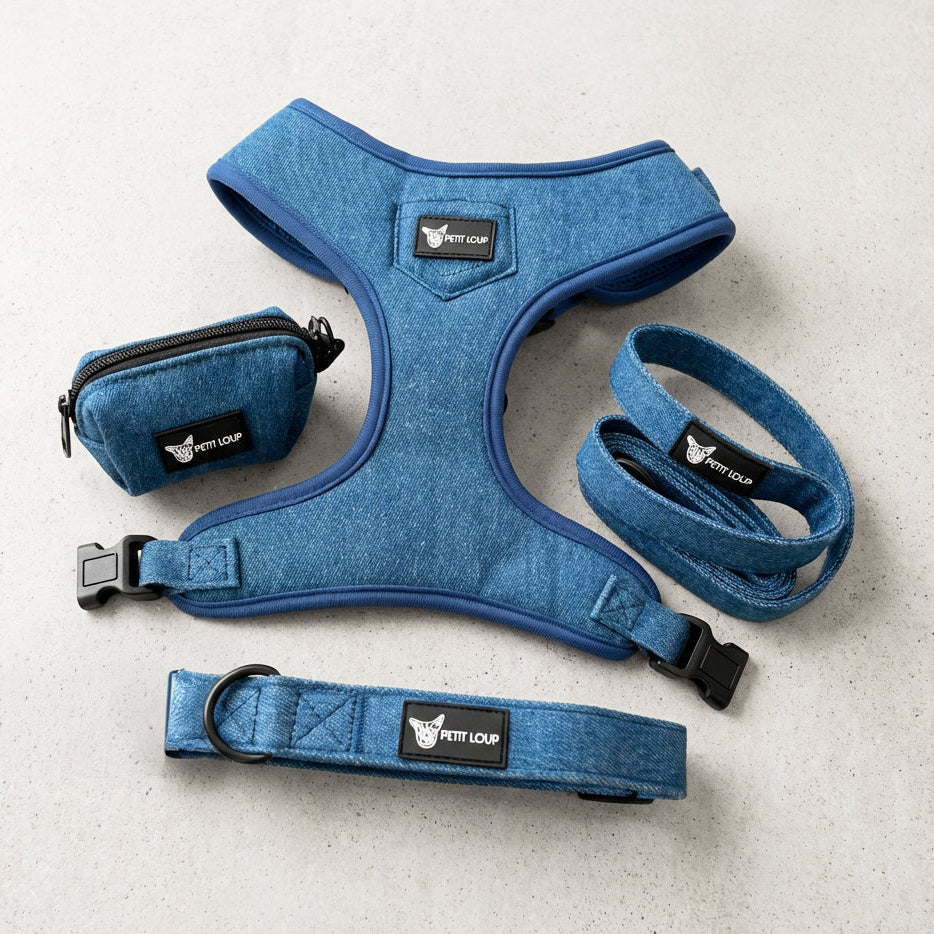 Dog set — Denim
