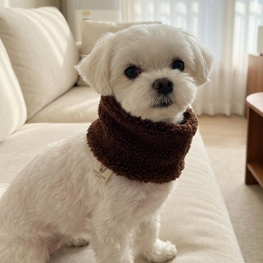 Dog neck warmer — Teddy