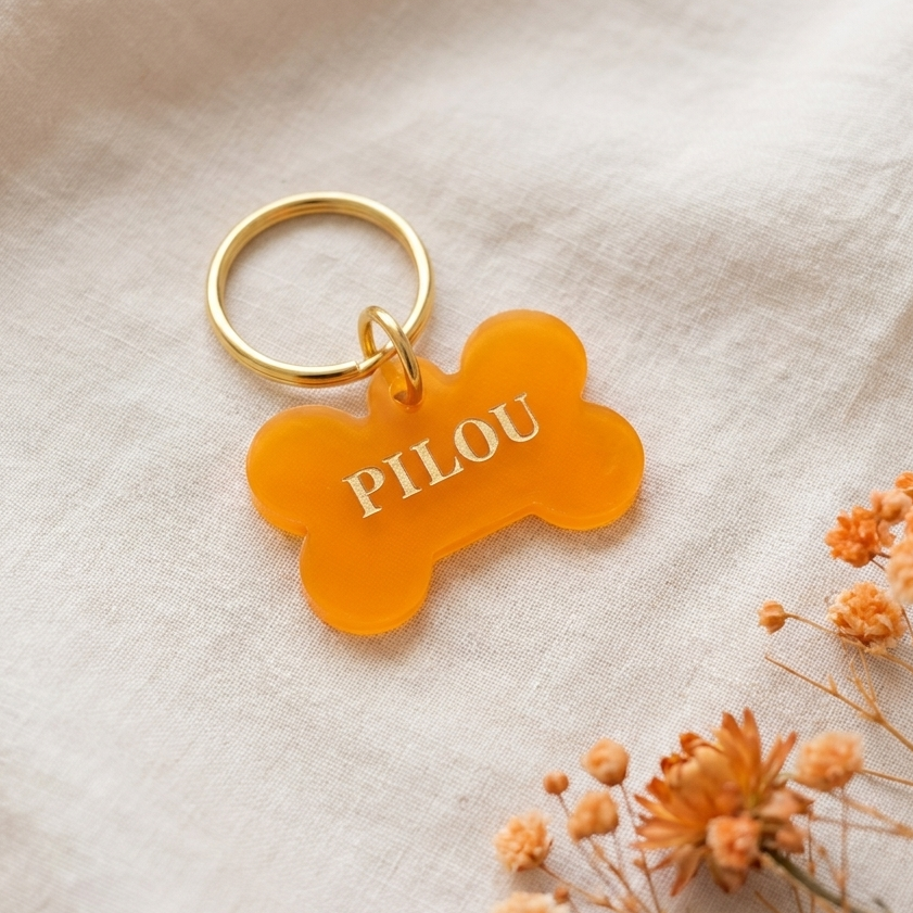Dog name tag — Aperol